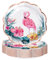 RUSPEPA 25 Stück Flamingo-Pappteller – 17,8 cm (7 Zoll) sommerliche rosa Flamingo-Einwegteller, dekorative Speiseteller für Partygeschirr, Tischdekoration