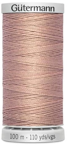 Gütermann Garn M782 Extra Stark Nähgarn Polyester 100m Nähmaschinengarn für alle stark beanspruchten Nähte (991 hautfarben)