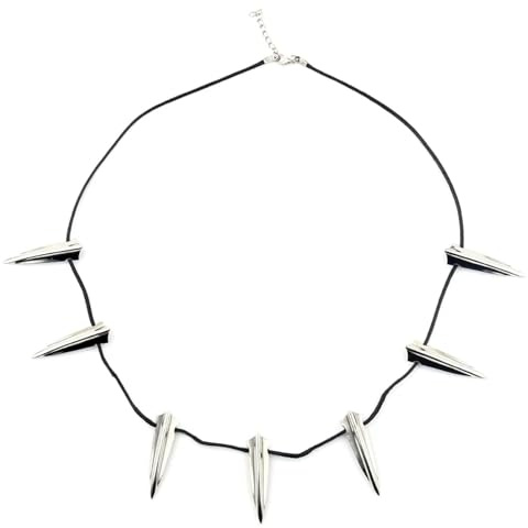 Trend Halskette Ketten Schmuck Herren Frauen Anhänger Necklace Black Panther Herren Halskette Leopard Claw Anhänger Punk Halskette Prop Trend