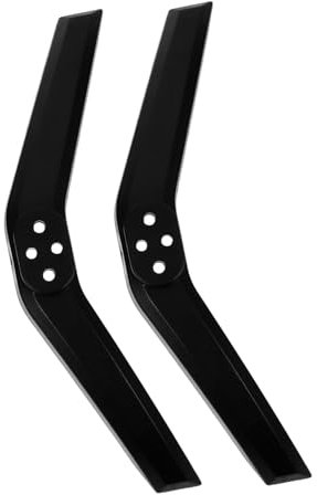 1set Tv Stand Base Replacement Legs for Televisions Stable Pedestal Holder with Screws Compatible with Monitors Projectors Easy Installation Sleek Design for Desktop Use