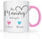 Personalised Mothers Day Mug Gifts for Mum This Mummy Belongs to Heart Prints Mugs from Daughter & Son 11oz Ceramic Coffee Cup for Nan Nana Grandma Gran Novelty Mug Birthday Presents