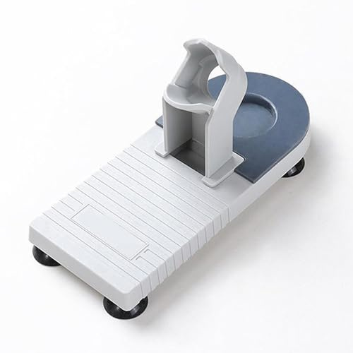 Hot Glue Gun Stand, Plastic Glue Gun Holder with Suction Cups Easy to Use Non Slip Universal Stand for DIY Crafts, Home School Project (Rounded Base).