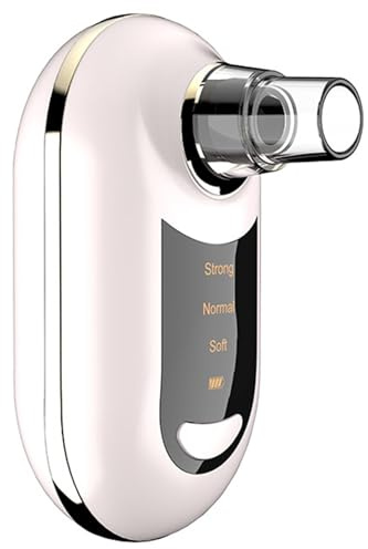 Blackhead Remover Machine USB Charging Electric Blackhead Removal Machine Skin Tag Remover with 3 Levels Adjustment & 5 Tips for Home, Skin Tag, Removal Kit