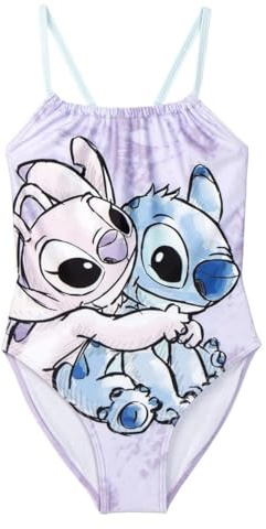 Disney Stitch Badeanzug Mädchen, Lilo und Stitch Badebikini Badebekleidung, schnell trocknend, bequem, Strandbekleidung, Strand, Schwimmbad