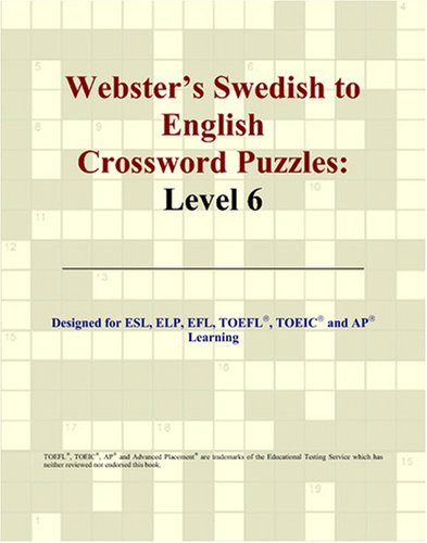 Webster's Swedish to English Crossword Puzzles: Level 6
