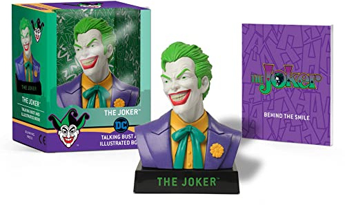 The Joker Talking Bust and Illustrated Book (RP Minis)