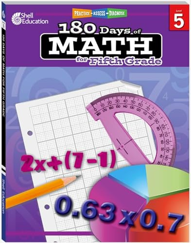 180 Days of Math for Fifth Grade: Practice, Assess, Diagnose (180 Days of Practice)
