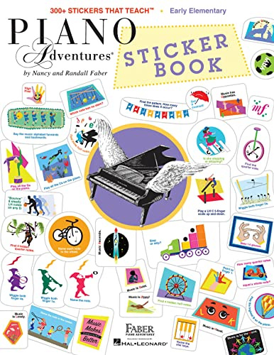 Piano Adventures Sticker Book: Early Elementary