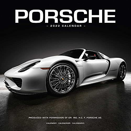 Porsche 2022 – 16-Monatskalender: Original Avonside-Kalender [Mehrsprachig] [Kalender] (Wall-Kalender)