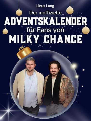 Der inoffizielle Adventskalender für Fans von Milky Chance: 24 Tage mit deinem Star bis Weihnachten. Fanbuch und Biografie in einem. Das ideale Geschenkt für alle Fans.