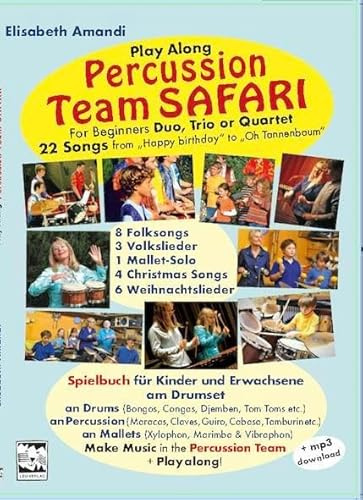 Percussion Team Safari: Play along Percussion for Beginners