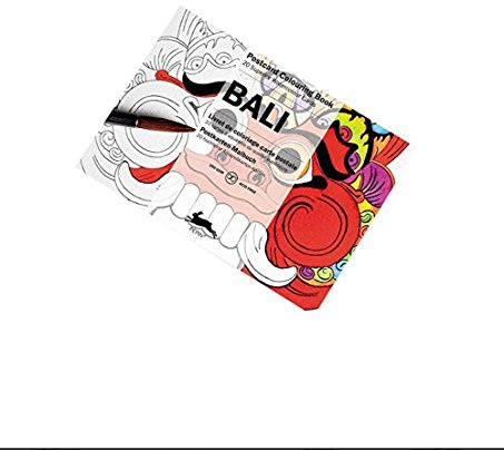 Bali: Postcard Colouring Book / Postkarten - Malbuch