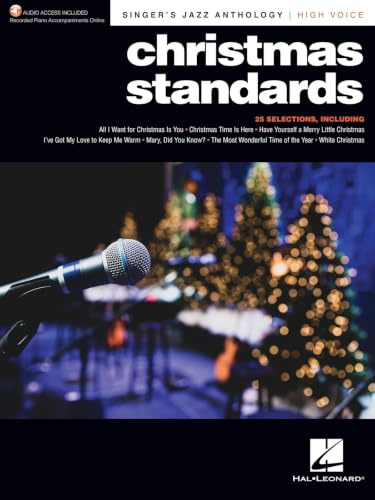 Christmas Standards: High Voice: Singer's Jazz Anthology - High Voice with Recorded Piano Accompaniments Online