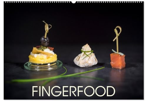 Fingerfood (Wandkalender 2026 DIN A2 quer), CALVENDO Monatskalender: Fingerfood aus PETRAsKÜCHE (CALVENDO Lifestyle)