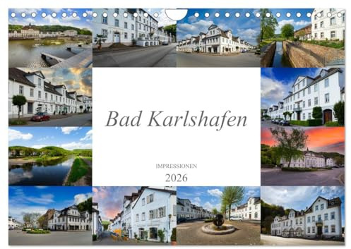 Bad Karlshafen Impressionen (Wandkalender 2026 DIN A4 quer), CALVENDO Monatskalender: Eine geniale Auswahl der schönsten Bildmotive von Bad Karlshafen (CALVENDO Orte)