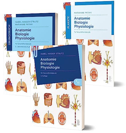 Lernpaket Anatomie, Biologie, Physiologie II: Lehrbuch – Übungsbuch – Plakate