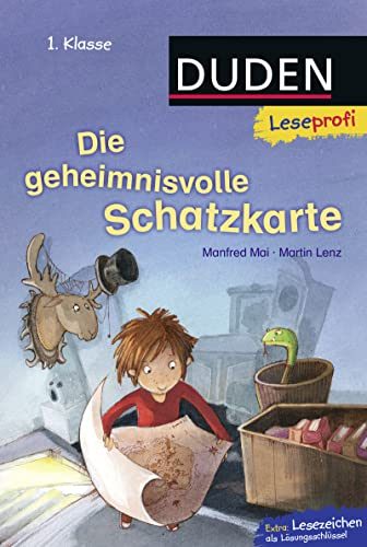 Duden Leseprofi – Die geheimnisvolle Schatzkarte, 1. Klasse: Kinderbuch für Erstleser ab 6 Jahren (Lesen lernen 1. Klasse, Band 1)