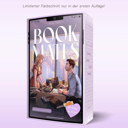 Bookmates: Spicy Boss Romance über eine buchige Partnerbörse | Mit limitiertem Farbschnitt & Notizen der Autorin