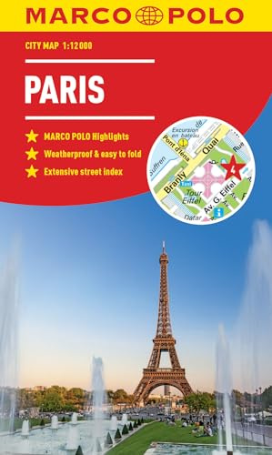 Marco Polo City Map Paris
