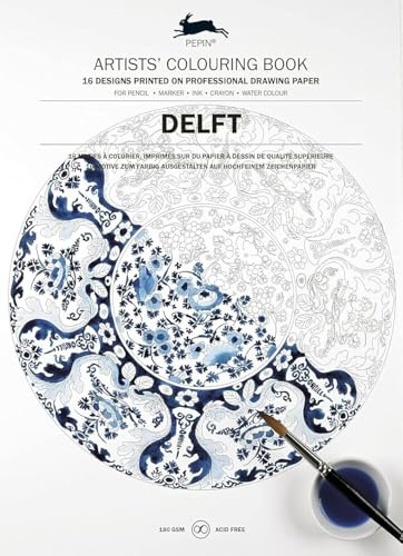 Delft: Artists' Colouring Book