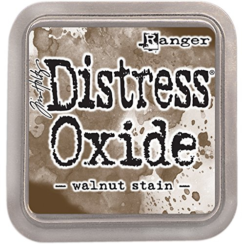 Ranger Distress Oxide Ink Pad Stempelkissen Walnut Stain, 7.6 x 7.6 x 1.9 cm