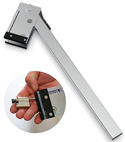 MULTIPICK Quick Access Pro 2 Schlosszieher - [inkl. 30 Zugschrauben] Öffnungswerkzeug - Schloss Türöffnung - Schlüsseldienst Türöffnungswerkzeug - Schlosserwerkzeug Zylinderzieher