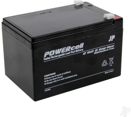 JP 12V 12Ah Powercell Gel Battery for RC Model