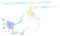 Finest Folia Einhorn Sternenstaub Aufkleber 13x11 cm Fun Sticker Auto Dekor Unicorn Autoaufkleber (K074 Hologramm)