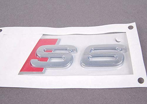 Original A6 S6 Hinten Kofferraum S6 Emblem Chrom 4B08537352ZZ OEM