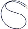 Lapislazuli kette Lapis lazuli Facettierte Collier mit 925 Silber