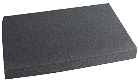 HMF 1456-50 Rasterschaumstoff Würfelschaum | 345 x 550 mm | Double-Size | Koffereinlage | Tabletop | Höhe: 50 mm