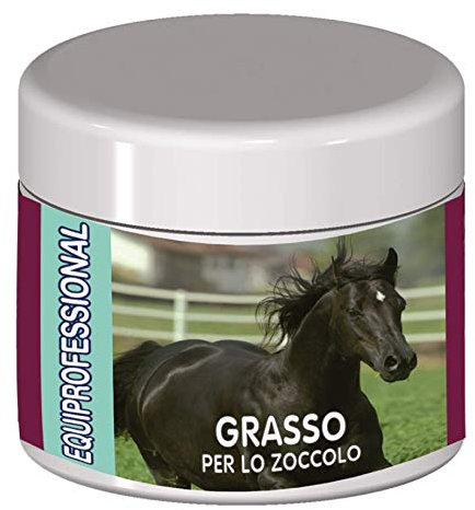 Grasso Per Zoccoli Cavallo 500gr Union Bio® Equiprofessional - Vero Burro Di Karitè Equitazione Cura Del Cavallo, Scuderia, Balsamo Per Zoccoli Fragili, Secchi, Screpolati, Estratti Vegetali Naturali