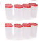 Tupperware Contenitori per la spesa in polipropilene, 1700 ml, confezione da 8 (multicolore)