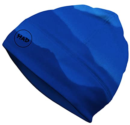 H.A.D.© Brushed Tec Beanie, ultraleichte Mütze mit Soft gerauter Innenseite, 4-Wege-Power-Stretch (S/M, Into Blue, blau)