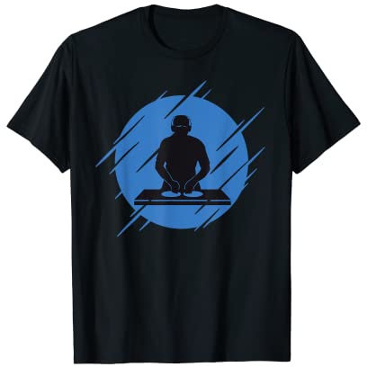 DJ Disc Jockey Music Turntable T-Shirt für DJs T-Shirt