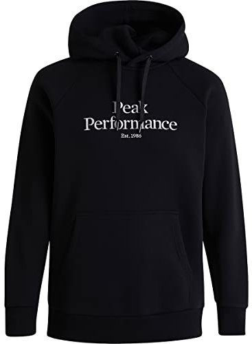 Peak Performance Herren Original Hoodie, Black Offwhite, XL