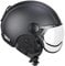 CGM EBI, Skihelm, Unisex, Erwachsene, Mattschwarz, XL (60 cm)