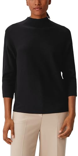 comma Damen 60.2.61.17.170.2136936 Pullover, 9999 schwarz, 42