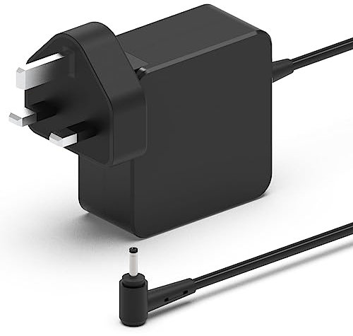 Hafiuege 65W Laptop Charger Compatible with Acer Swift 1 3 5 SF114-32 SF114-34 SF314-52 Chromebook 11 13 14 15 Aspire One Cloudbook 11 14 Power Adapter[3.0 x 1.1mm]