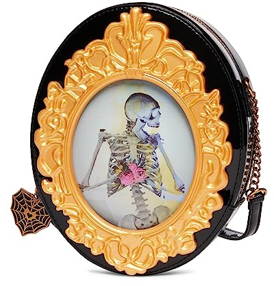 Betsey Johnson Damen Now You See Me Crossbody, Schwarz