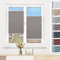 Homland Wabenplissee Plissee ohne Bohren Verdunkelung Klemmfix Thermo Verdunklungsplissee Grau B70 x H130 cm,Thermoplissee ohne Bohren für Fenster, Sonnen, Sicht & Schallschutz Wärmeisolierung