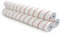 ROLLINGDOG 18 Large Paint Roller Sleeves - 3/16(5mm) Short Nap for Smooth Gloss Wall Ceilings Large Surface Painting(Pack of 3 Core Dia 44mm)