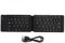 Teclado Plegable, Teclado Bluetooth, Teclado Plegable Ultradelgado de Tamaño Completo con Cable USB, Teclado Inalámbrico Portátil para Computadora Portátil, Tableta, Teléfono