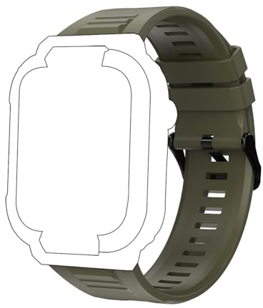 Carneedi Bracelet de montre pour montre connectée pour homme avec fonction téléphone MK66