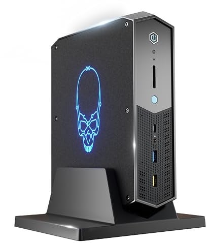 Gaming Pc, 12th Core i7-12700H(14C/20T, 24MB Cache) Intel NUC 12 Enthusiast Mini PC, Intel Arc A770M 16GB GDDR6, 32GB DDR4 Ram, 1TB SSD, Support 8K/WiFi6E/BT5.3/Thunderbolt4/HDMI/DP/Win 11 Pro