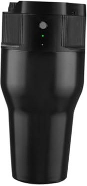 HEMOTON Cafetera Portátil Eléctrica De Extracción Automática Mini Máquina De Café De Para Camping y Viajes Negro