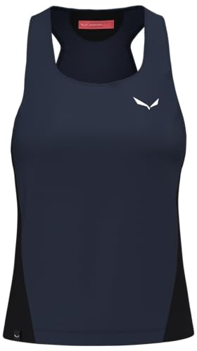 Salewa Pedroc Dry W Hyb Tank Top, Navy Blazer/0910, XS