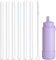 Bubrike Replacement Straws Compatible with Hydrapeak Sport,Flow,Mini Insulated Water Bottle-6 BPA Free Straws And 1 Cleaning Brush.