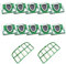 10 sacchetti per aspirapolvere premium adatti per Vorwerk Folletto VK200 FP200 con 2 filtri di protezione del motore