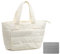 Celiodd Gesteppte Shopper Tasche,Puffy Tote Bag,Gesteppte Umhängetasche Damen,Kommt mit 1 Kartenhalter,Dreidimensionaler Stepptechnik,Mehreren Fächern,Geeignet für Einkaufen,Schule und Reisen(Beige)